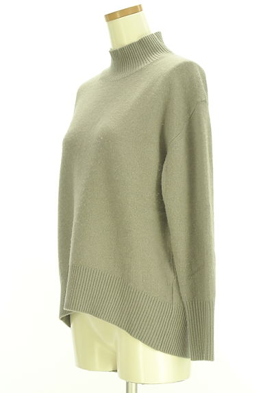 LAUTREAMONT（ロートレアモン）の古着「モックネックニットトップス（セーター）」大画像３へ