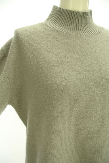 LAUTREAMONT（ロートレアモン）の古着「モックネックニットトップス（セーター）」大画像４へ