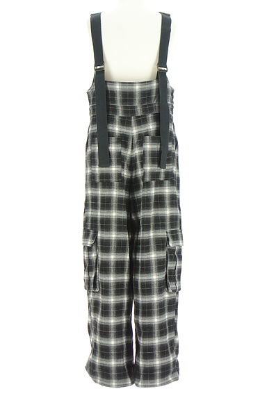 Kastane（カスタネ）の古着「チェック柄ジップオーバーオール（コンビネゾン・オールインワン）」大画像２へ