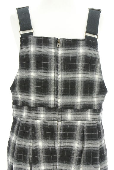 Kastane（カスタネ）の古着「チェック柄ジップオーバーオール（コンビネゾン・オールインワン）」大画像４へ