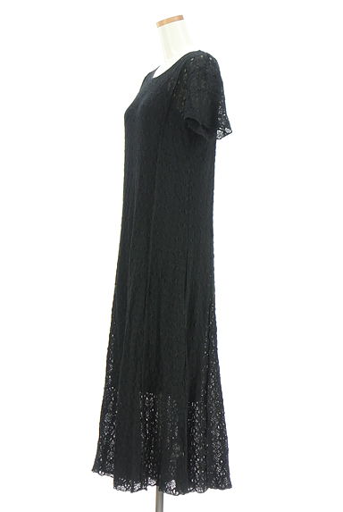 Kastane（カスタネ）の古着「透かし編みロングニットワンピース（ワンピース・チュニック）」大画像３へ