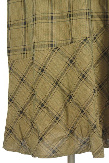 Kastane（カスタネ）の古着「チェック柄キャミロングワンピース（キャミワンピース）」大画像５へ