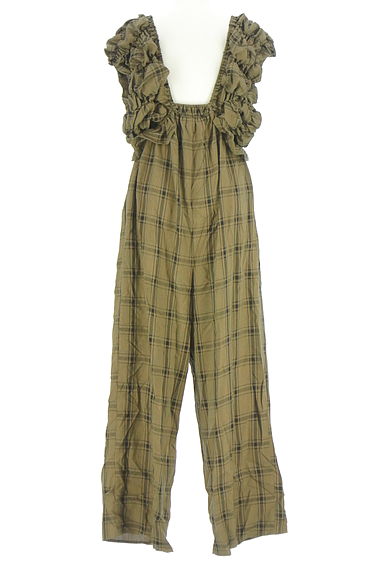 Kastane（カスタネ）の古着「チェック柄コンビネゾン（コンビネゾン・オールインワン）」大画像２へ