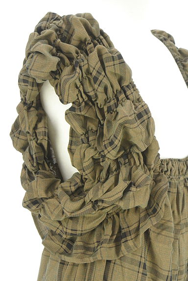 Kastane（カスタネ）の古着「チェック柄コンビネゾン（コンビネゾン・オールインワン）」大画像４へ