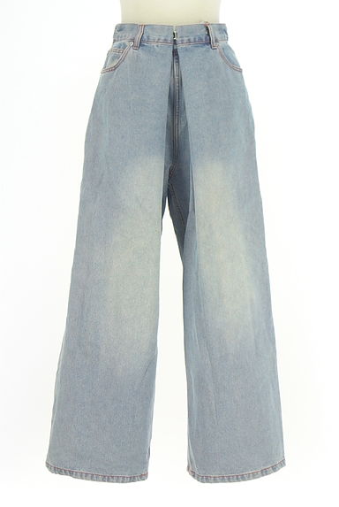 Kastane（カスタネ）の古着「フロントタックワイドデニム（デニムパンツ）」大画像１へ