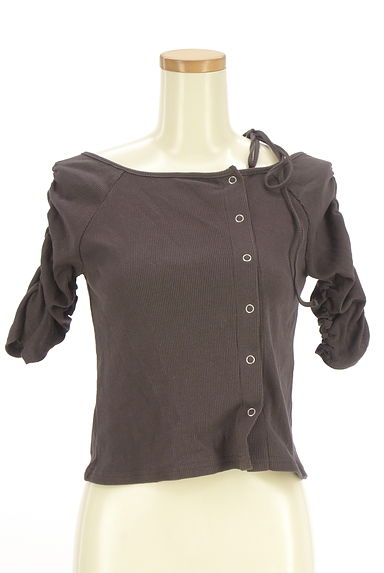 Kastane（カスタネ）の古着「アシンメトリーテレコリブカットソー（カットソー・プルオーバー）」大画像１へ