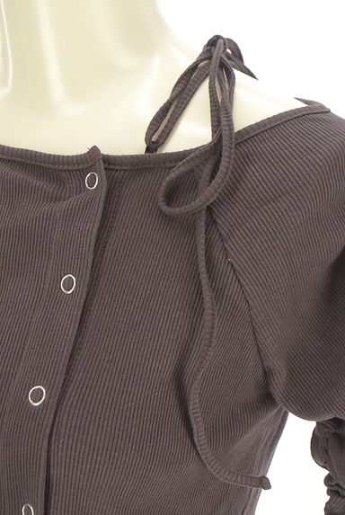 Kastane（カスタネ）の古着「アシンメトリーテレコリブカットソー（カットソー・プルオーバー）」大画像４へ