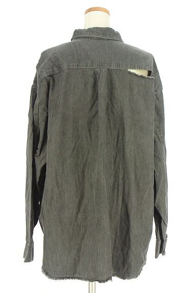 Kastane（カスタネ）の古着「ダメージ加工シャツ（カジュアルシャツ）」大画像２へ