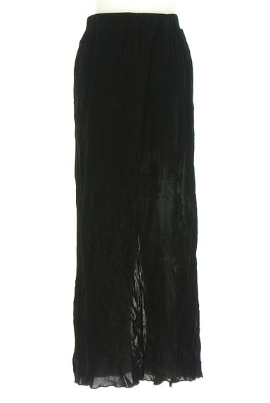 Kastane（カスタネ）の古着「ベロアライクペンシルスカート（ロングスカート・マキシスカート）」大画像２へ