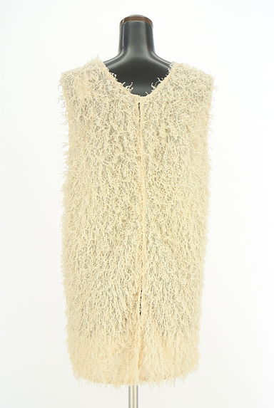 Kastane（カスタネ）の古着「ミドル丈ストレッチシャギーベスト（ベスト・ジレ）」大画像２へ