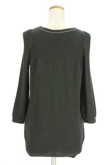 TOMORROWLAND（トゥモローランド）の古着「MACPHEE ラメステッチ入りニットトップス（ニット）」大画像２へ