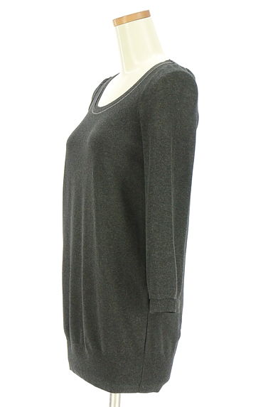 TOMORROWLAND（トゥモローランド）の古着「MACPHEE ラメステッチ入りニットトップス（ニット）」大画像３へ