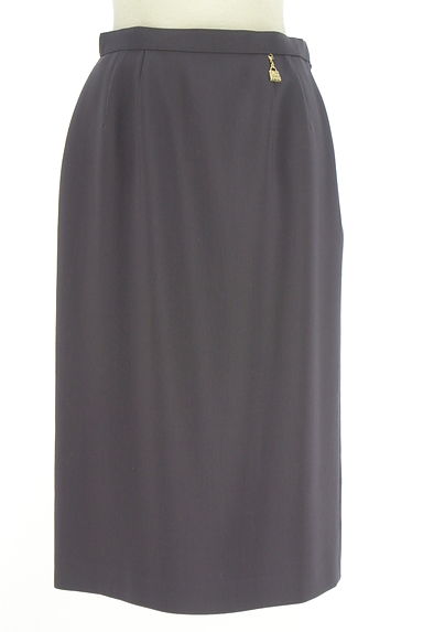 LEILIAN（レリアン）の古着「チャーム付き膝下タイトスカート（ロングスカート・マキシスカート）」大画像１へ