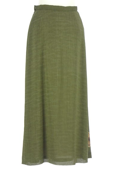 LEILIAN（レリアン）の古着「ロングシアースカート（ロングスカート・マキシスカート）」大画像２へ