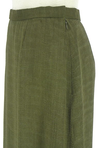 LEILIAN（レリアン）の古着「ロングシアースカート（ロングスカート・マキシスカート）」大画像４へ