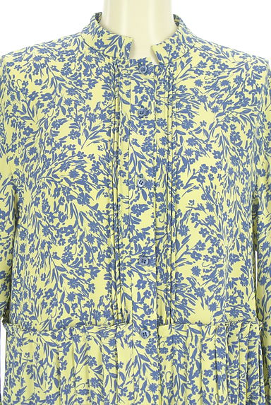 L'EQUIPE（レキップ）の古着「花柄ブラウスワンピース（ワンピース・チュニック）」大画像４へ