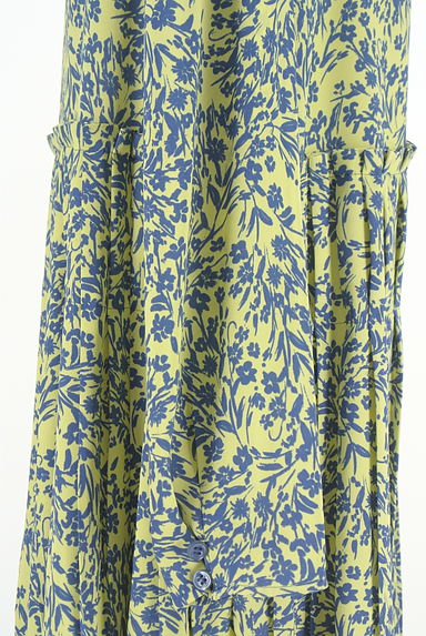 L'EQUIPE（レキップ）の古着「花柄ブラウスワンピース（ワンピース・チュニック）」大画像５へ