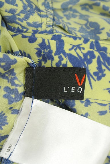 L'EQUIPE（レキップ）の古着「花柄ブラウスワンピース（ワンピース・チュニック）」大画像６へ