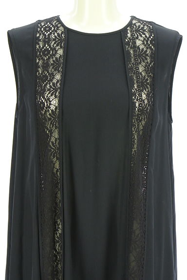 MOGA（モガ）の古着「レースライン入りノースリワンピース（ワンピース・チュニック）」大画像４へ