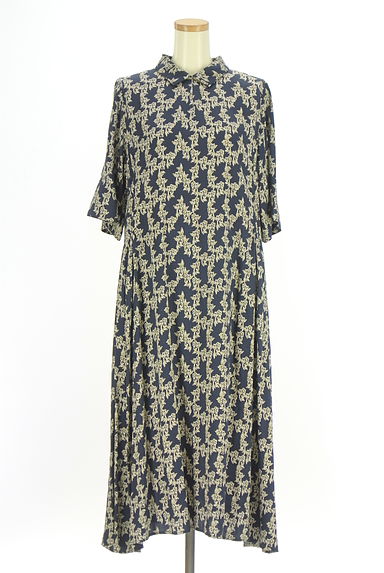 L'EQUIPE（レキップ）の古着「半そで花柄ワンピース（ワンピース・チュニック）」大画像１へ