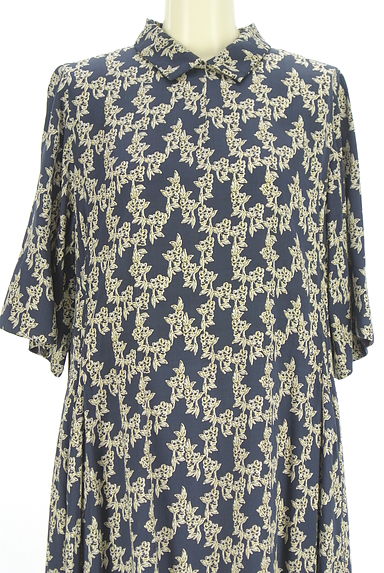 L'EQUIPE（レキップ）の古着「半そで花柄ワンピース（ワンピース・チュニック）」大画像４へ