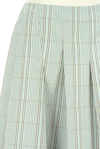 L'EQUIPE（レキップ）の古着「ロングチェックフレアスカート（ロングスカート・マキシスカート）」大画像５へ