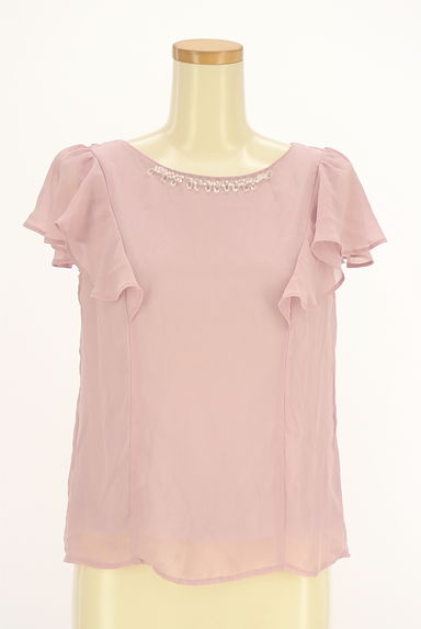 MISCH MASCH（ミッシュマッシュ）の古着「フリル袖シフォンカットソー（カットソー・プルオーバー）」大画像１へ