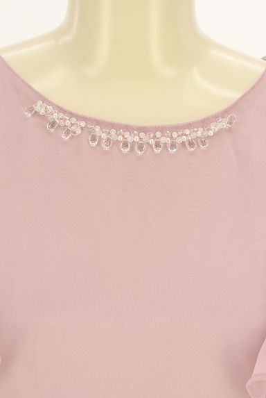 MISCH MASCH（ミッシュマッシュ）の古着「フリル袖シフォンカットソー（カットソー・プルオーバー）」大画像４へ