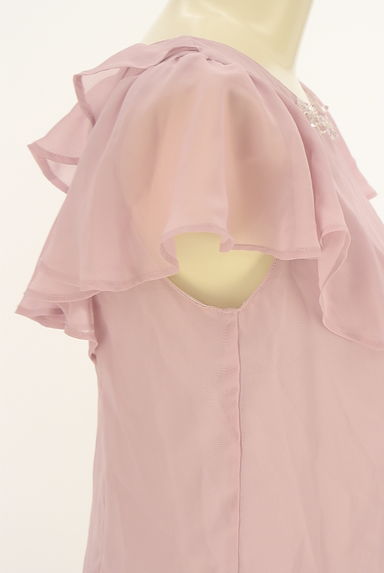 MISCH MASCH（ミッシュマッシュ）の古着「フリル袖シフォンカットソー（カットソー・プルオーバー）」大画像５へ