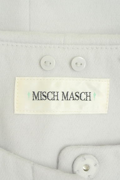 MISCH MASCH（ミッシュマッシュ）の古着「ビジューブローチ付きファー襟ロングコート（コート）」大画像６へ