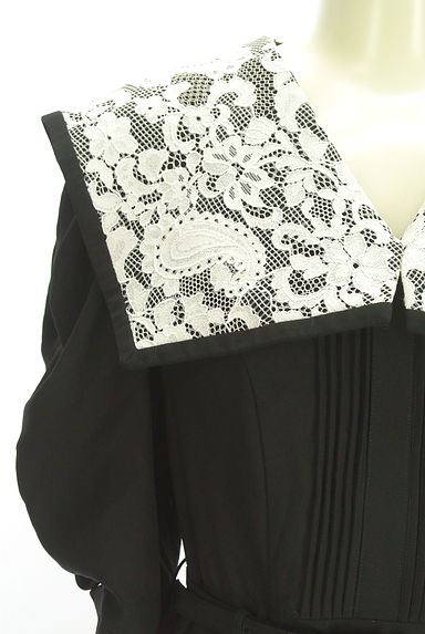 Her lip to（ハーリップトゥ）の古着「白レース襟ワンピース（ワンピース・チュニック）」大画像４へ