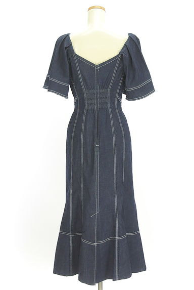 Her lip to（ハーリップトゥ）の古着「ストレッチマーメイドデニムワンピース（ワンピース・チュニック）」大画像２へ