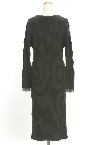 Her lip to（ハーリップトゥ）の古着「カシュクールリブニットワンピース（ワンピース・チュニック）」大画像２へ