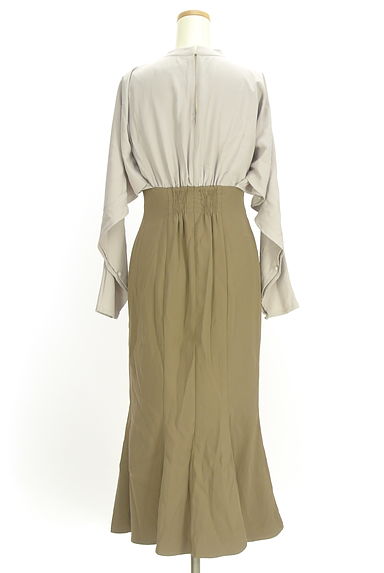 Her lip to（ハーリップトゥ）の古着「別地切替セットアップ風ワンピース（ワンピース・チュニック）」大画像２へ