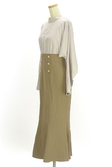 Her lip to（ハーリップトゥ）の古着「別地切替セットアップ風ワンピース（ワンピース・チュニック）」大画像３へ