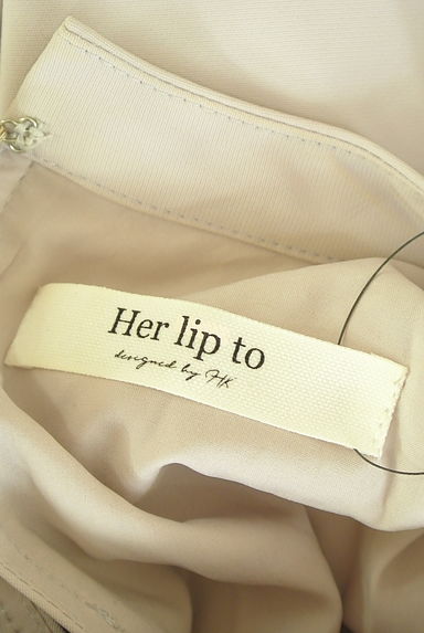 Her lip to（ハーリップトゥ）の古着「別地切替セットアップ風ワンピース（ワンピース・チュニック）」大画像６へ