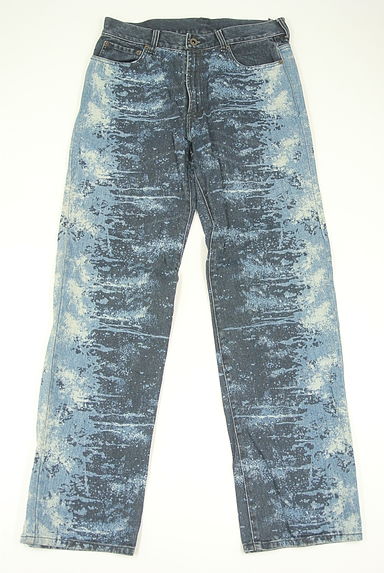 291295=HOMME（２９１２９５オム）の古着「柄ストレートデニム（デニムパンツ）」大画像１へ