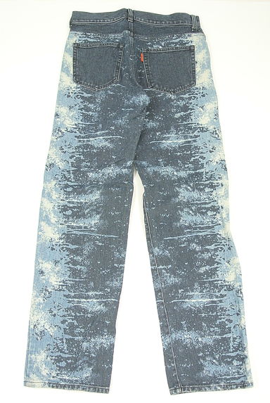 291295=HOMME（２９１２９５オム）の古着「柄ストレートデニム（デニムパンツ）」大画像２へ