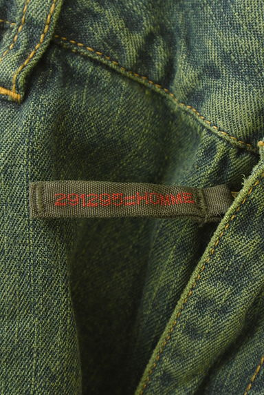 291295=HOMME（２９１２９５オム）の古着「ダブルウエストストレートデニム（デニムパンツ）」大画像６へ