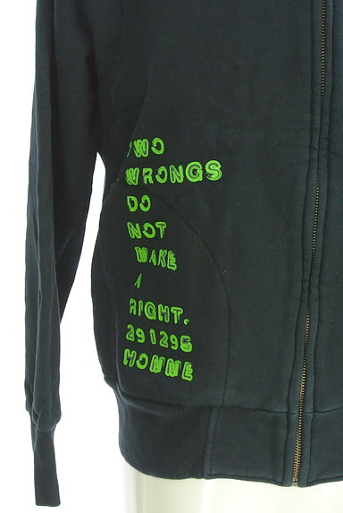 291295=HOMME（２９１２９５オム）の古着「ジップアップスウェットパーカー（スウェット・パーカー）」大画像４へ