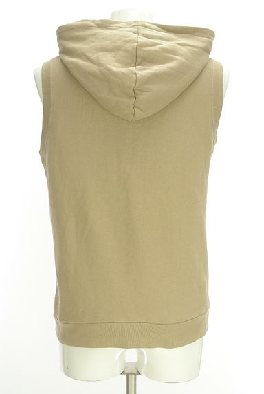 291295=HOMME（２９１２９５オム）の古着「レースアップノースリロゴスウェットパーカー（スウェット・パーカー）」大画像２へ