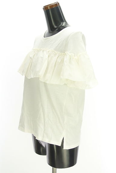 earth music&ecology（アースミュージック＆エコロジー）の古着「フリル付カットソー（カットソー・プルオーバー）」大画像３へ