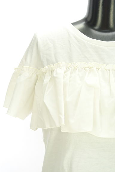 earth music&ecology（アースミュージック＆エコロジー）の古着「フリル付カットソー（カットソー・プルオーバー）」大画像４へ