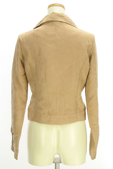 dazzlin（ダズリン）の古着「スウェード調ライダースジャケット（ブルゾン・スタジャン）」大画像２へ