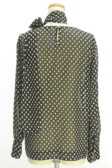 MOGA（モガ）の古着「ベルト付きシアードットブラウス（カットソー・プルオーバー）」大画像２へ