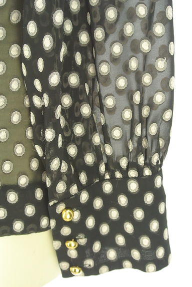 MOGA（モガ）の古着「ベルト付きシアードットブラウス（カットソー・プルオーバー）」大画像５へ