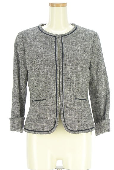 anySiS（エニィスィス）の古着「ノーカラーパイピングジャケット（ジャケット）」大画像４へ