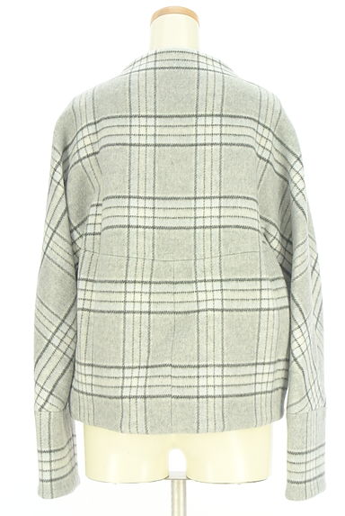 qualite（カリテ）の古着「チェック柄起毛ショートコート（コート）」大画像２へ