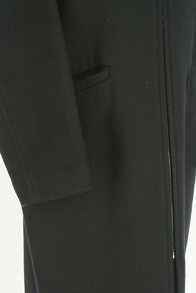 Spick and Span（スピック＆スパン）の古着「ウール混ノーカラーロングコート（コート）」大画像５へ