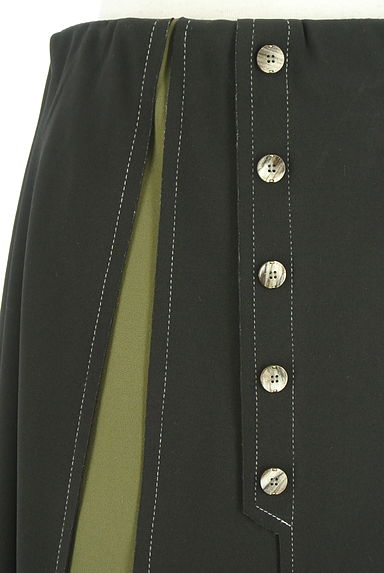 GALLARDAGALANTE（ガリャルダガランテ）の古着「GALLARDA GALANTE especial 配色アシメスカート（ロングスカート・マキシスカート）」大画像４へ